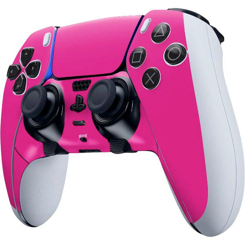 Magenta Solid PS5 DualSense Edge Pro Controller Skin