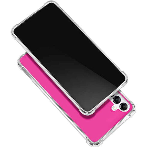 Magenta Gabb Phone 4 Clear Case