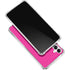 Magenta Gabb Phone 4 Clear Case