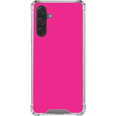 Magenta Galaxy A17 Clear Case