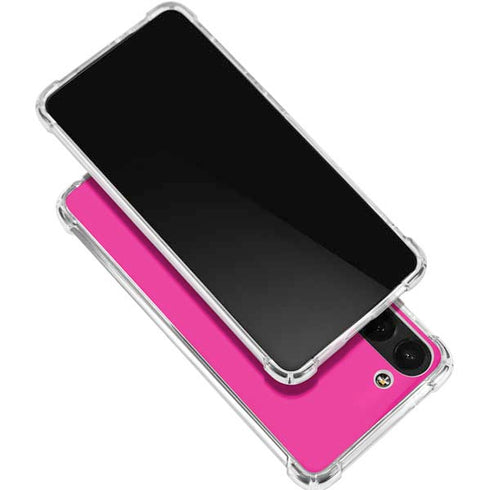 Magenta Galaxy S24 FE Clear Case