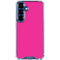 Magenta Galaxy S25 Clear Case