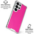 Magenta Galaxy S25 Ultra Clear Case