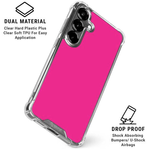 Magenta Galaxy S26 Plus Clear Case
