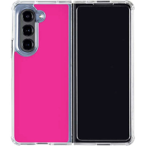 Magenta Galaxy Z Fold5 5G Clear Case