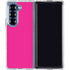 Magenta Galaxy Z Fold6 Clear Case