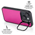 Magenta iPhone 15 Kickstand Case