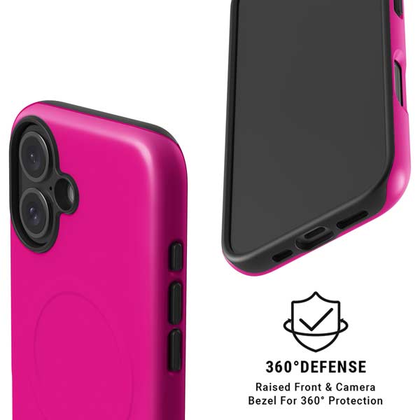 Magenta iPhone 16 Plus Magsafe Impact Case Magenta iPhone 16 Plus Magsafe Impact Case