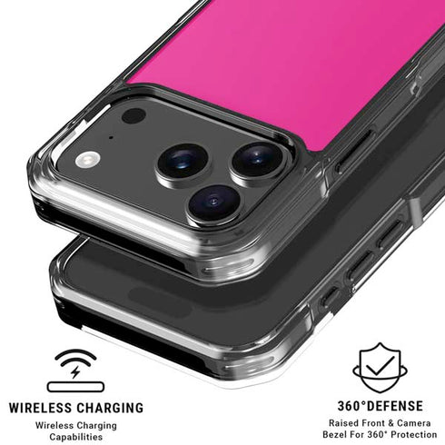 Magenta iPhone 18 Pro Clear Case