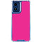 Magenta Moto G 5G (2024) Clear Case