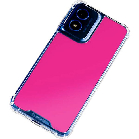 Magenta Moto G Play 4G (2024) Clear Case