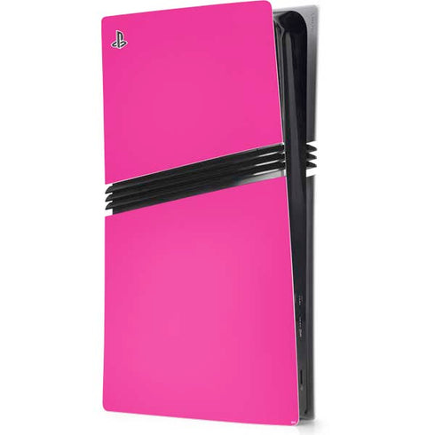 Magenta PS5 Pro Console Skin
