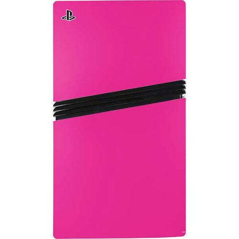 Magenta PS5 Pro Console Skin