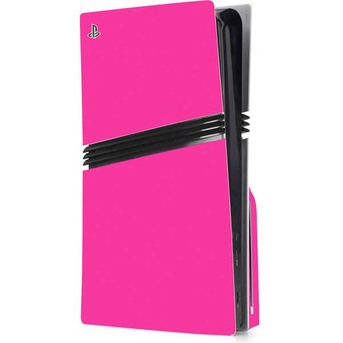 Magenta PS5 Pro Disk Console Skin