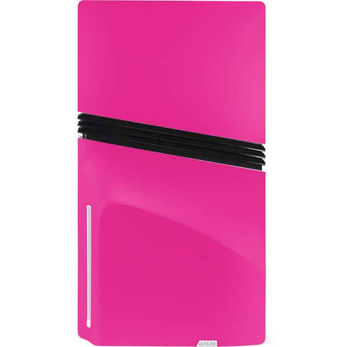 Magenta PS5 Pro Disk Console Skin