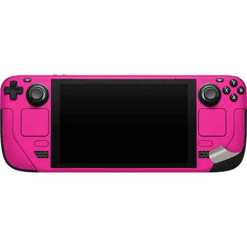 Magenta Solid Steam Deck Handheld Gaming Computer Skin