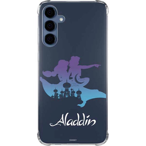 Disney Aladdin Magic Carpet Ride Galaxy A55 5G Clear Case