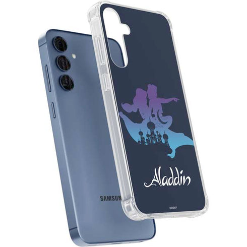 Disney Aladdin Magic Carpet Ride Galaxy A55 5G Clear Case