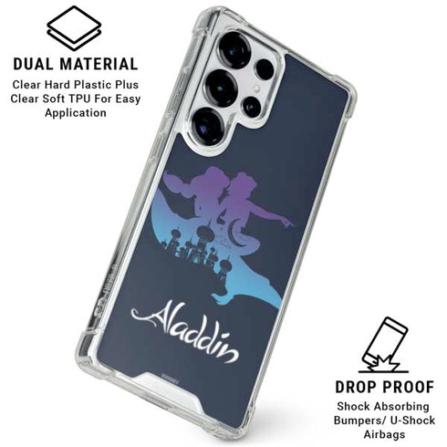 Disney Aladdin Magic Carpet Ride Galaxy S25 Ultra Clear Case