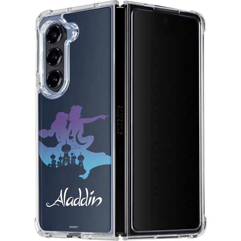 Disney Aladdin Magic Carpet Ride Galaxy Z Fold5 5G Clear Case