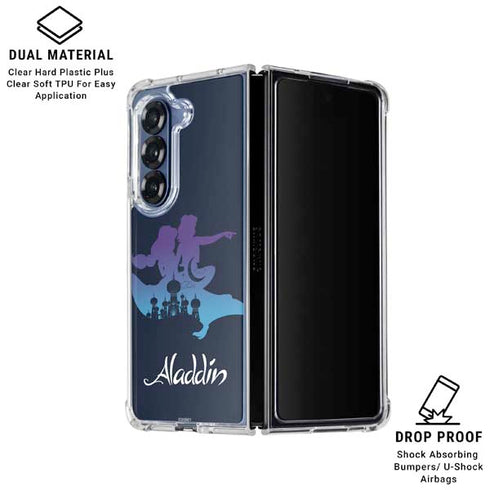 Disney Aladdin Magic Carpet Ride Galaxy Z Fold6 Clear Case