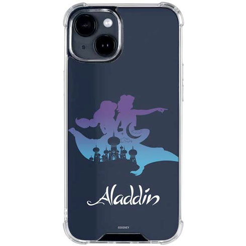 Disney Aladdin Magic Carpet Ride iPhone 15 Clear Case