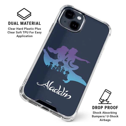 Disney Aladdin Magic Carpet Ride iPhone 15 Clear Case