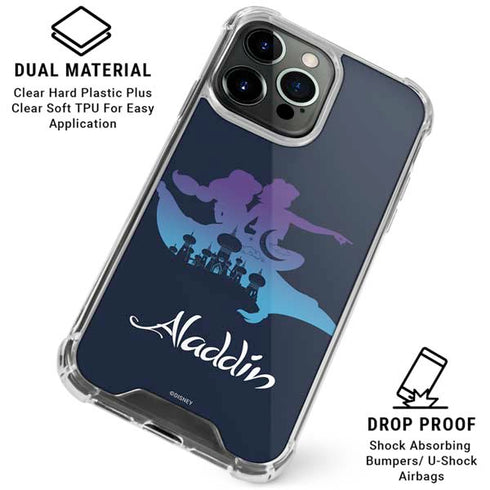 Disney Aladdin Magic Carpet Ride iPhone 16 Pro Max Clear Case