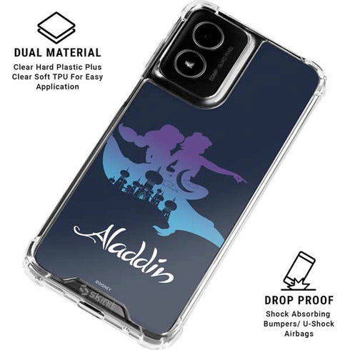 Disney Aladdin Magic Carpet Ride Moto G Power 5G (2024) Clear Case