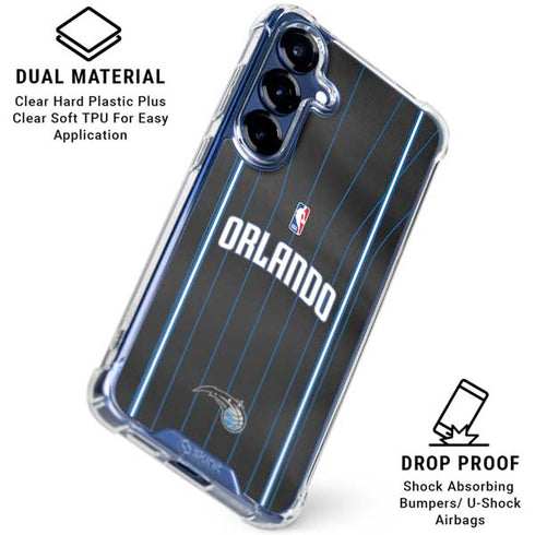 NBA Orlando Magic Jersey Galaxy S25 FE Clear Case