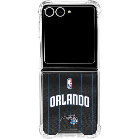 NBA Orlando Magic Jersey Galaxy Z Flip7 Clear Case