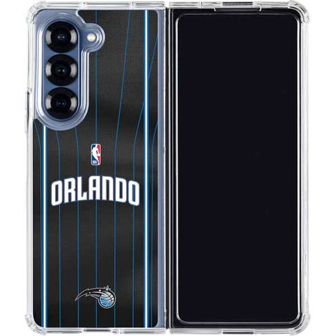 NBA Orlando Magic Jersey Galaxy Z Fold7 Clear Case