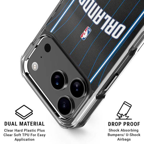 NBA Orlando Magic Jersey iPhone 17 Pro Clear Case