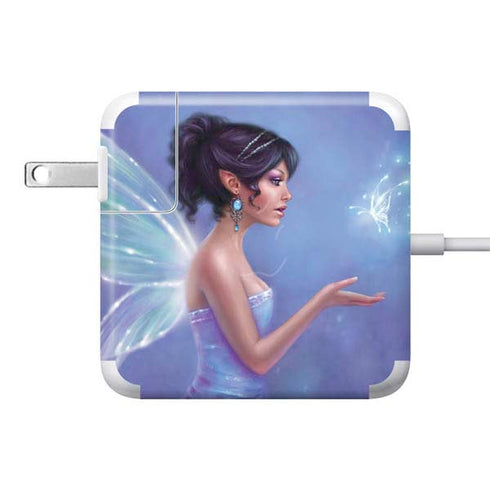 Magical Butterfly Fairy by Rachel Anderson 85W Power Adapter (15 and 17 inch MacBook Pro Charger) Skin