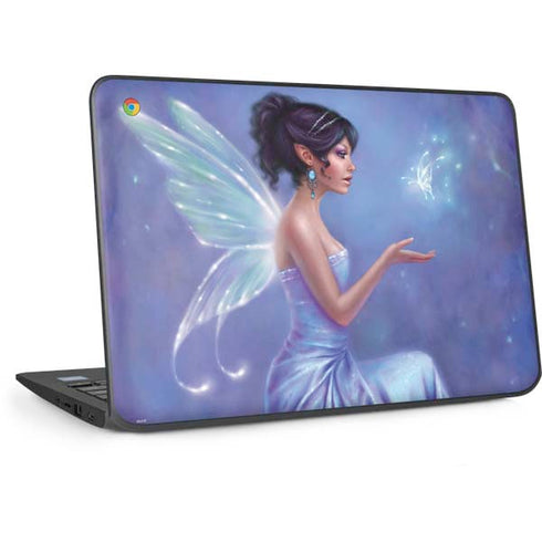 Magical Butterfly Fairy by Rachel Anderson HP Chromebook Skin