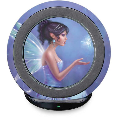 Magical Butterfly Fairy by Rachel Anderson Fast Charge Wireless Charging Stand Skin
