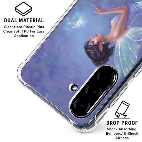 Magical Butterfly Fairy by Rachel Anderson Galaxy A36 5G Clear Case