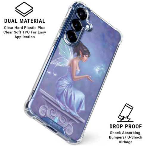 Magical Butterfly Fairy by Rachel Anderson Galaxy S25 Plus Clear Case