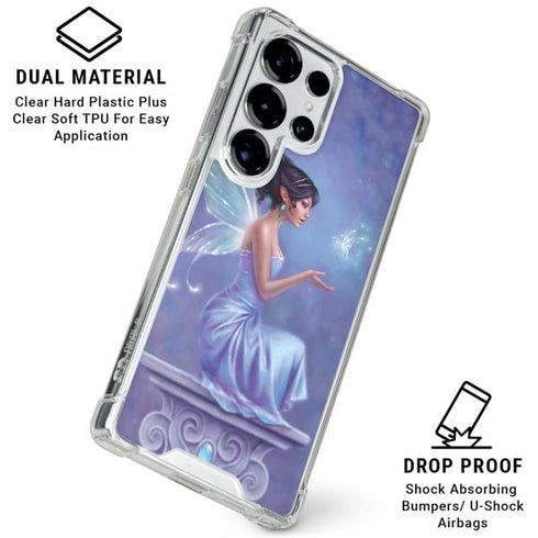 Magical Butterfly Fairy by Rachel Anderson Galaxy S25 Ultra Clear Case