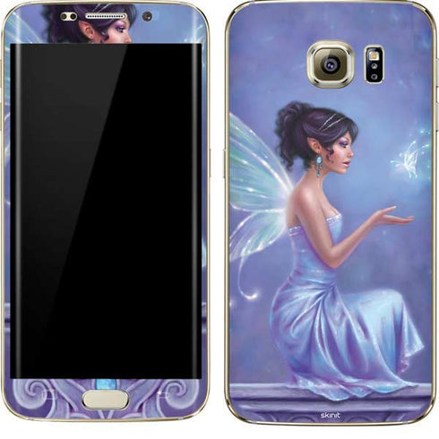 Magical Butterfly Fairy by Rachel Anderson Galaxy S7 Edge Skin