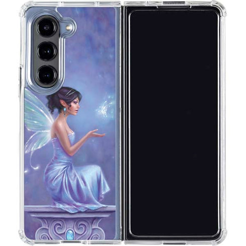 Magical Butterfly Fairy by Rachel Anderson Galaxy Z Fold5 5G Clear Case