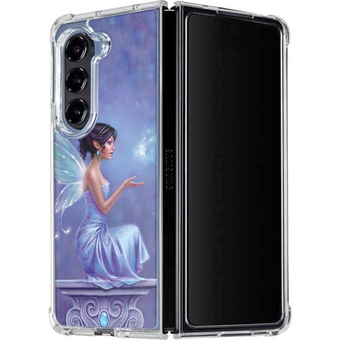 Magical Butterfly Fairy by Rachel Anderson Galaxy Z Fold5 5G Clear Case