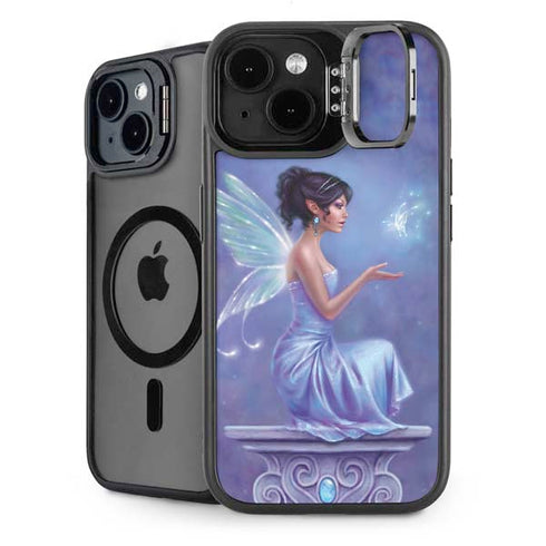 Magical Butterfly Fairy by Rachel Anderson iPhone 14 Plus Kickstand Case