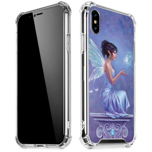 Magical Butterfly Fairy by Rachel Anderson iPhone X/XS Clear Case