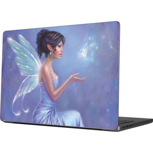 Magical Butterfly Fairy by Rachel Anderson Apple MacBook Pro 14-inch Skin
