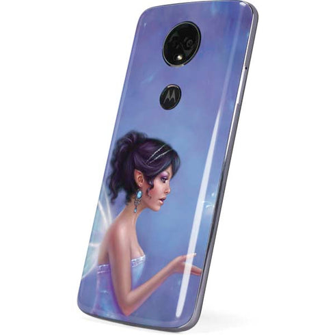 Magical Butterfly Fairy by Rachel Anderson Moto E5 Plus Skin