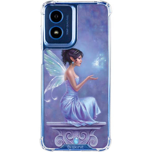 Magical Butterfly Fairy by Rachel Anderson Moto G 5G (2024) Clear Case