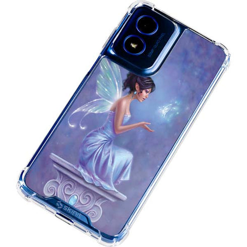 Magical Butterfly Fairy by Rachel Anderson Moto G 5G (2024) Clear Case