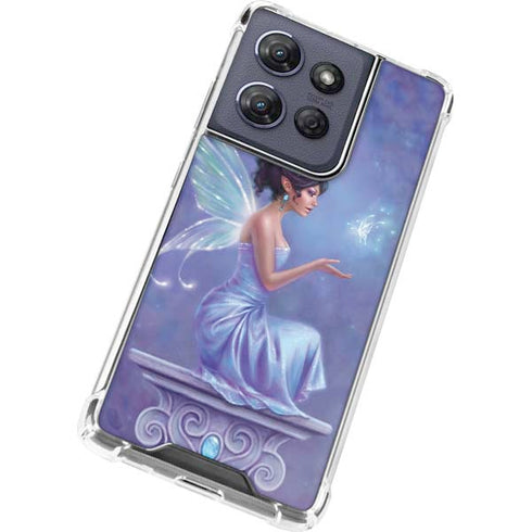 Magical Butterfly Fairy by Rachel Anderson Moto G Power 5G (2025) Clear Case