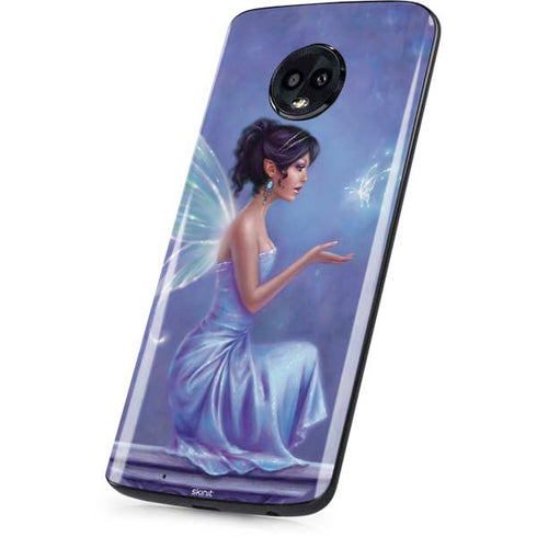 Magical Butterfly Fairy by Rachel Anderson Moto G6 Skin